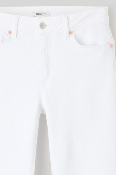 Jean flare cropped