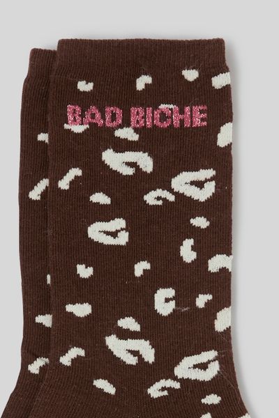 Chaussettes unitaire imprim&eacute;es