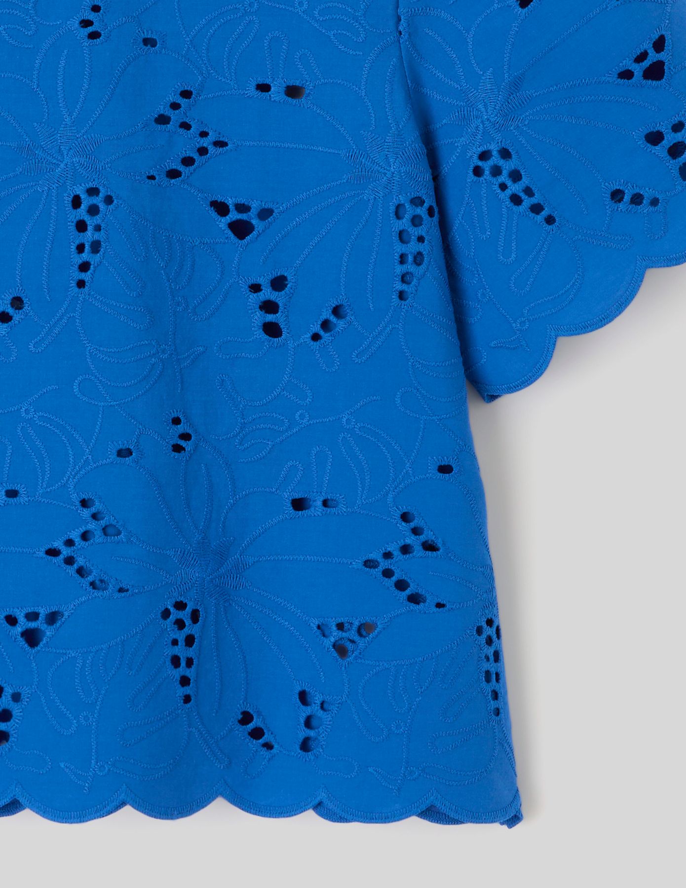 Blouse en broderie anglaise