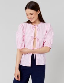 Blouse à nouer