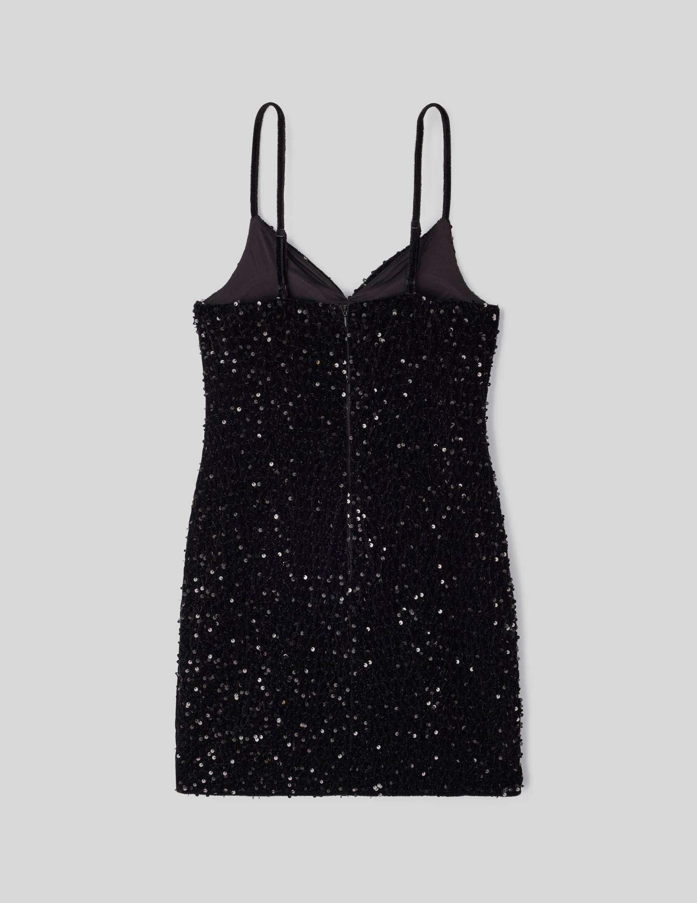Robe fines bretelles sequins