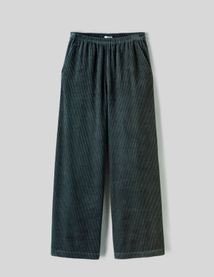 Pantalon velours taille élastiquée