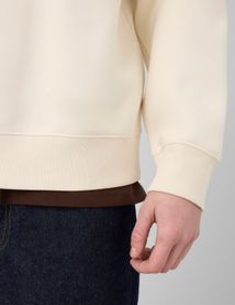 Sweat col polo zipp&eacute;