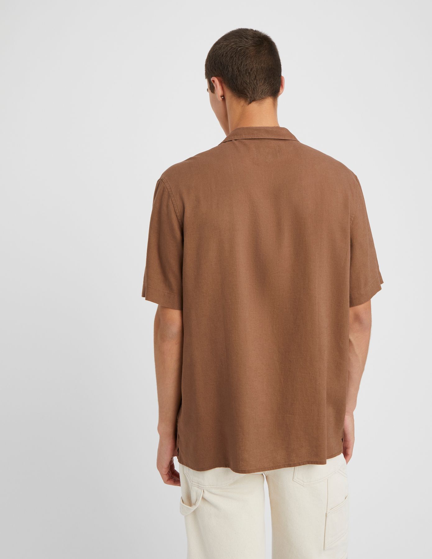 Chemisette en viscose lin