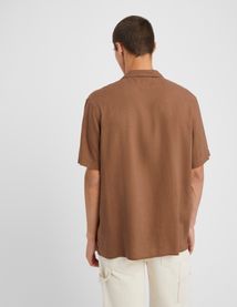 Chemisette en viscose lin