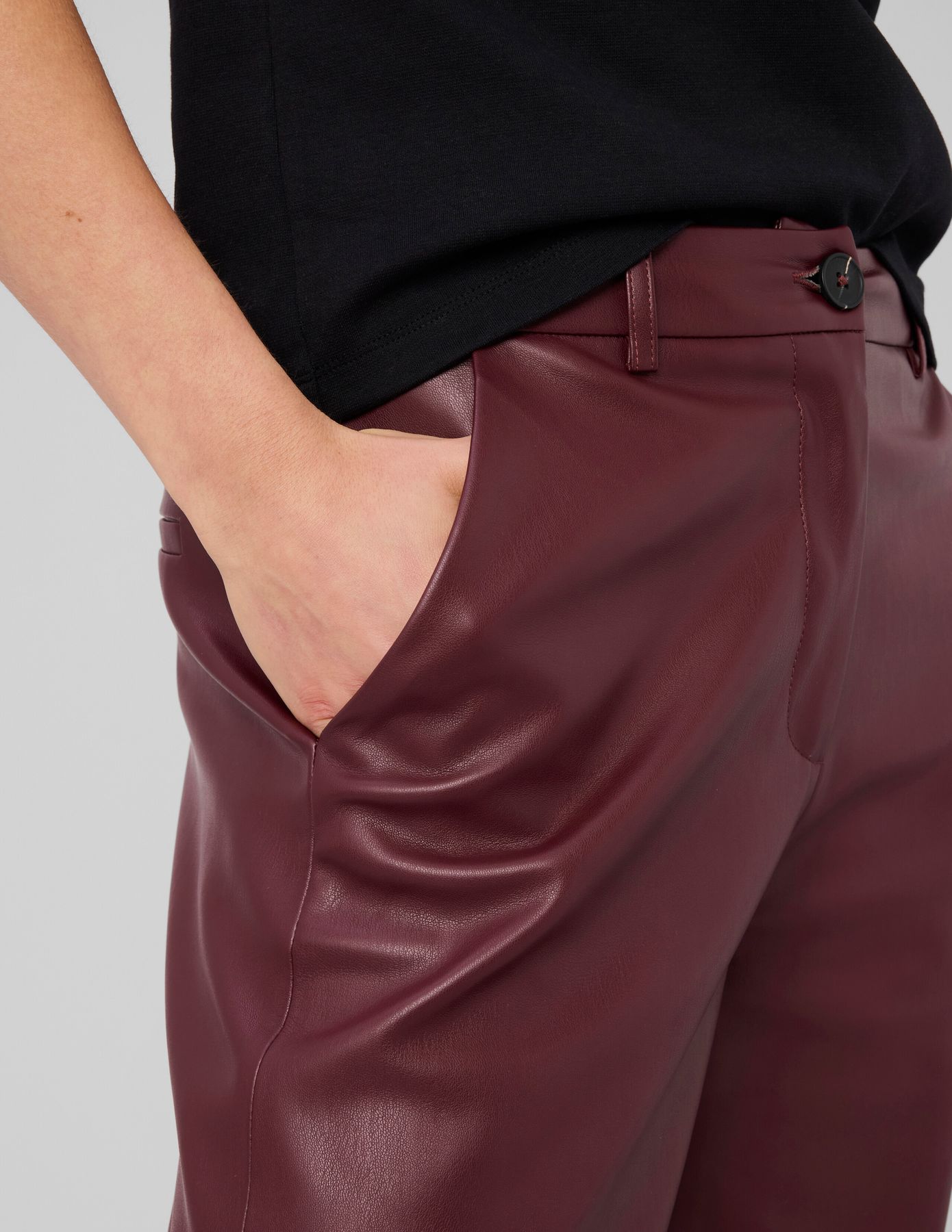 Bermuda tissu enduit