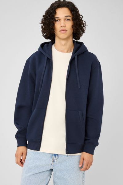 Sweat zipp&eacute; &agrave; capuche