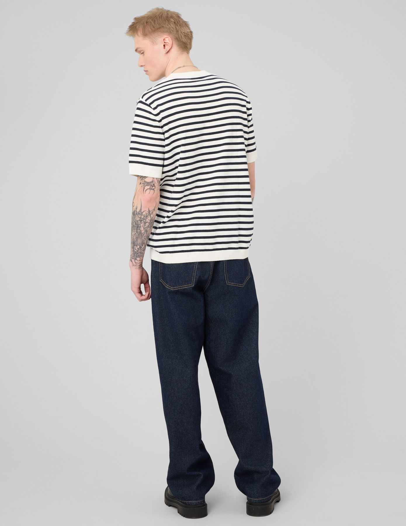 T-shirt en maille marini&egrave;re