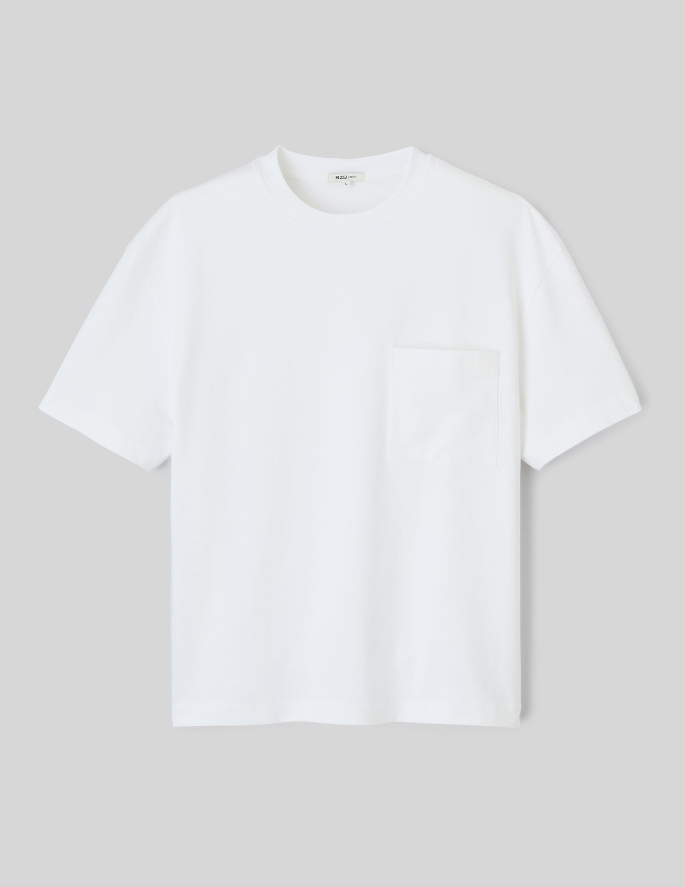 T-shirt boxy poche