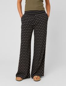 Pantalon fluide imprim&eacute;