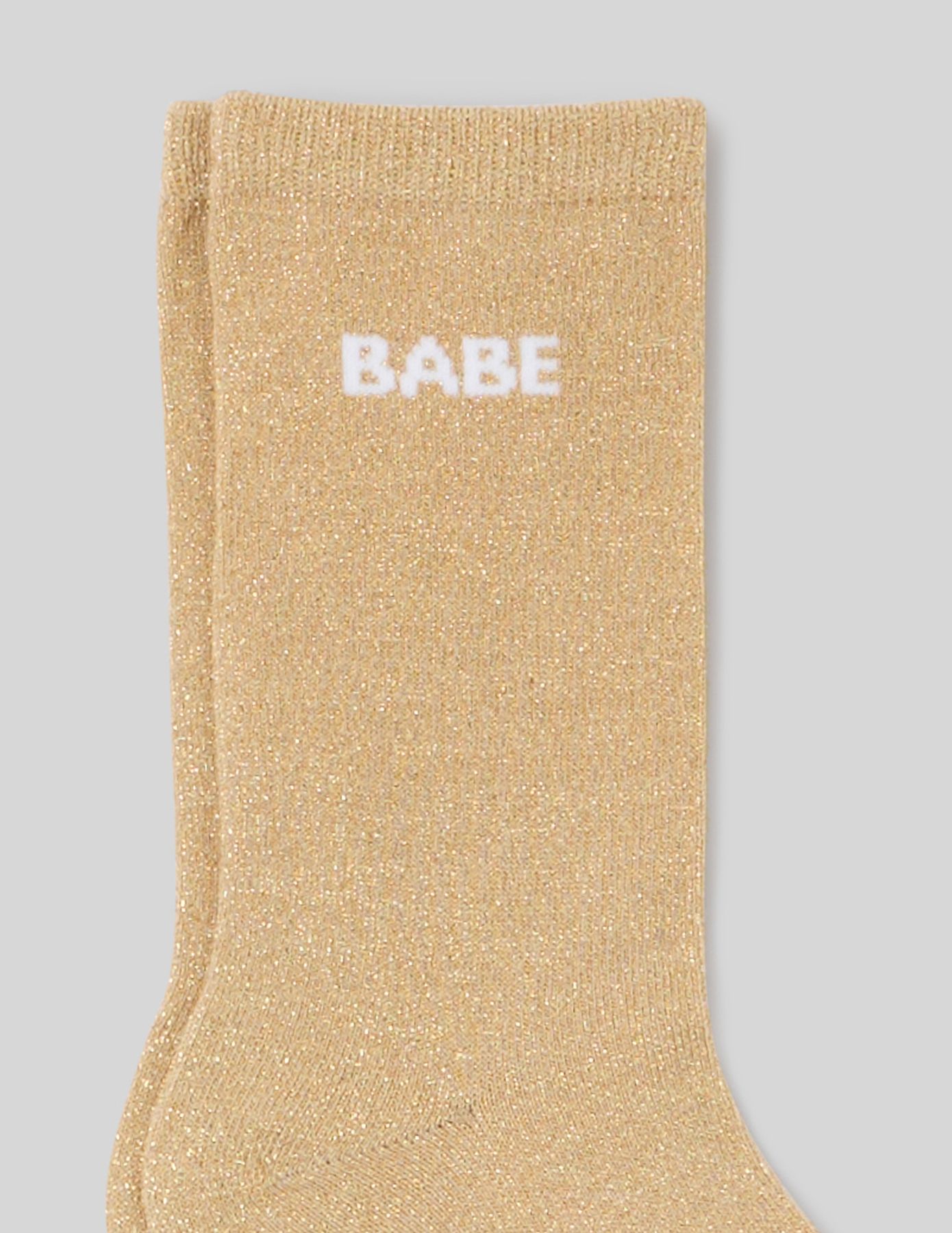 Chaussettes lurex wording
