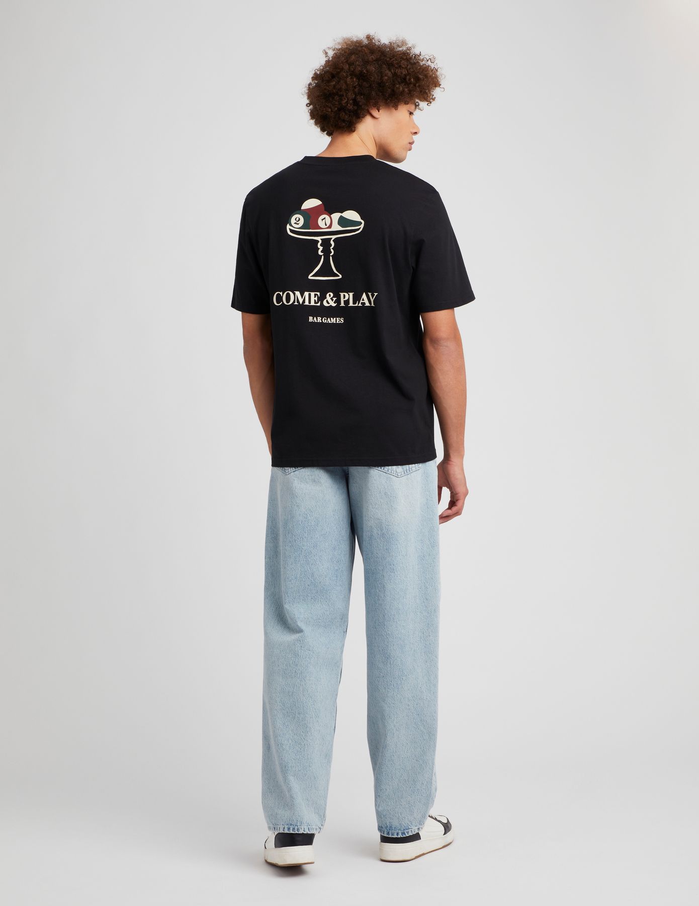 T-shirt imprim&eacute; devant dos