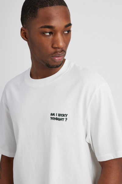 T-shirt imprimé devant dos