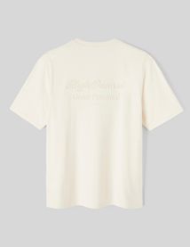 T-shirt embossé devant dos