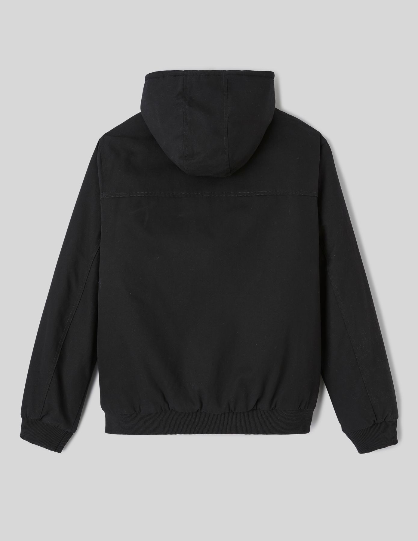 Blouson &agrave; capuche zipp&eacute;