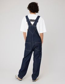 Salopette en jean brut