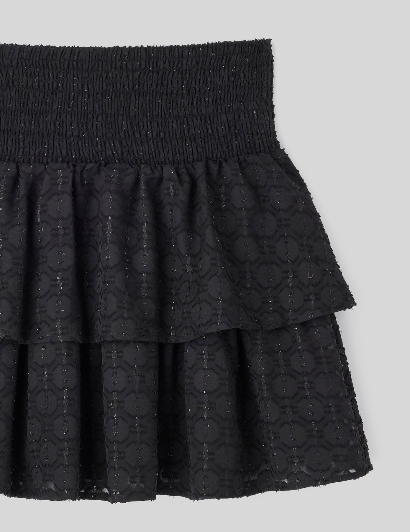 Jupe courte jacquard