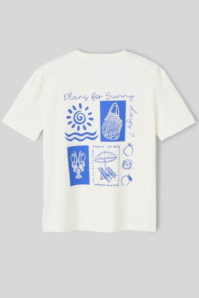 T-shirt imprim&eacute; devant/ dos