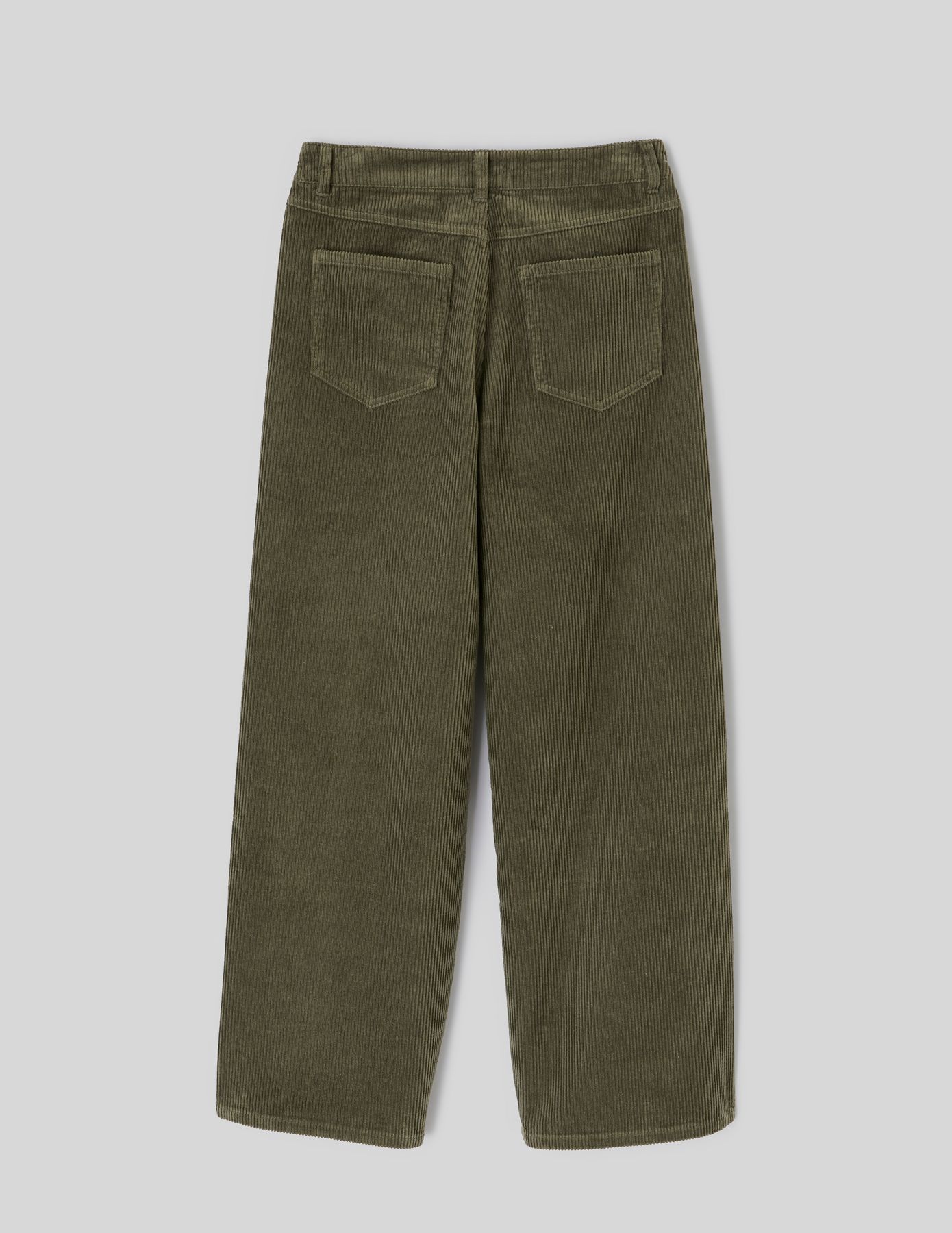Pantalon wide leg velours
