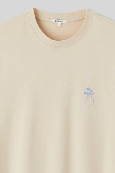 T-shirt imprimé devant dos