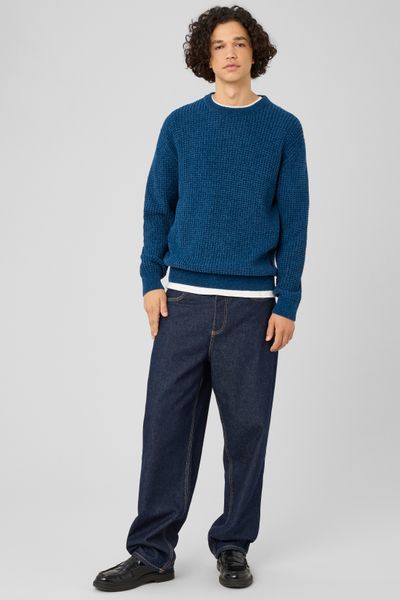 Pull maille chenille