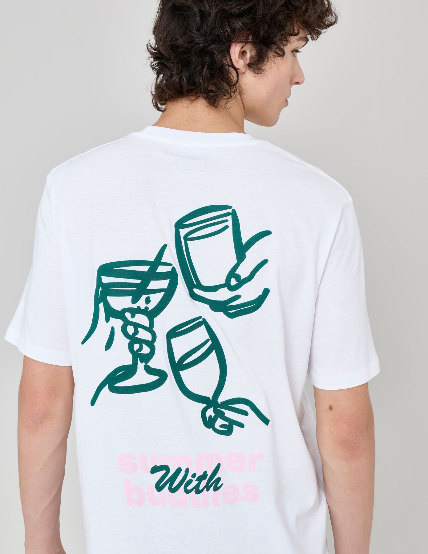 T-shirt imprimé devant/dos