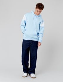 Sweat à capuche colorblock