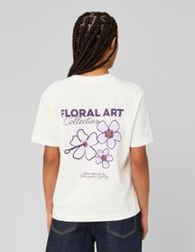 T-shirt imprim&eacute; devant/ dos