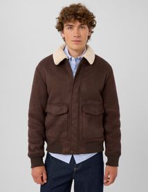 Blouson aviateur zipp&eacute;
