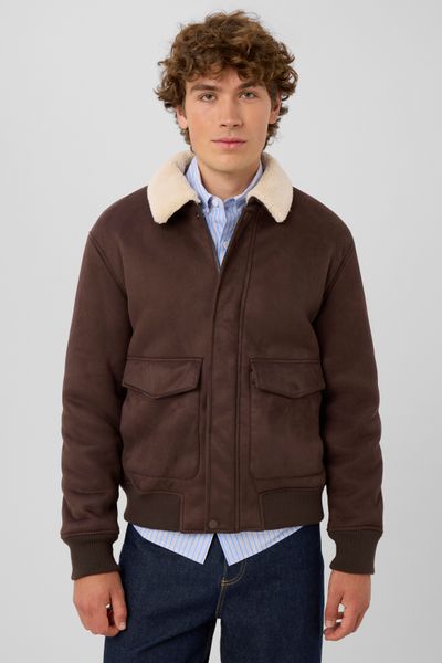 Blouson aviateur zipp&eacute;