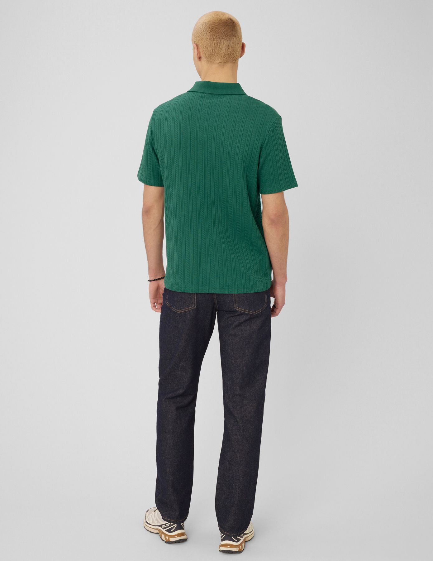 Polo mati&egrave;re fantaisie