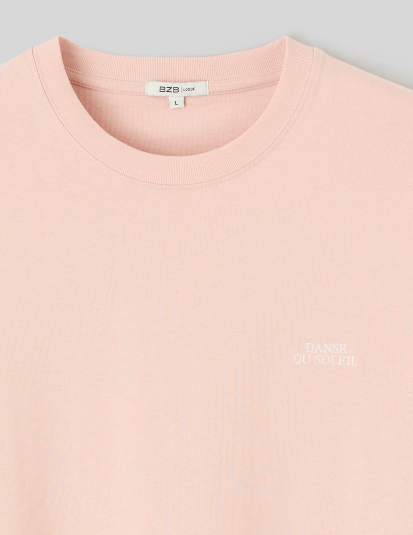 T-shirt imprim&eacute; et brod&eacute;