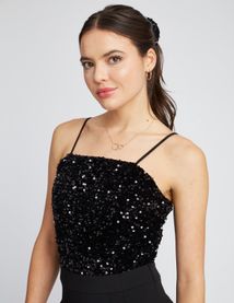 Combinaison pantalon sequins