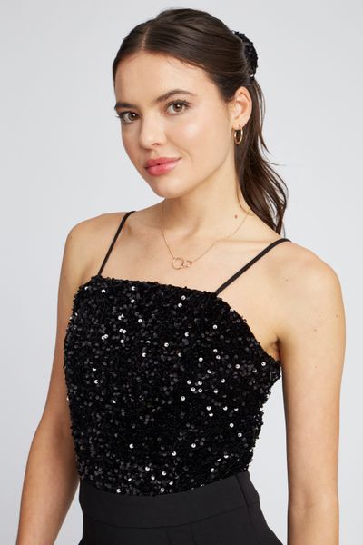 Combinaison pantalon sequins