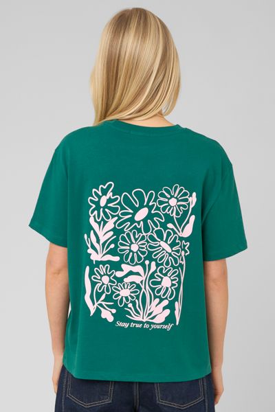 T-shirt imprim&eacute; devant / dos
