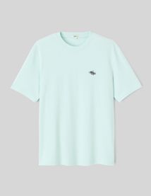 T-shirt broderie poitrine