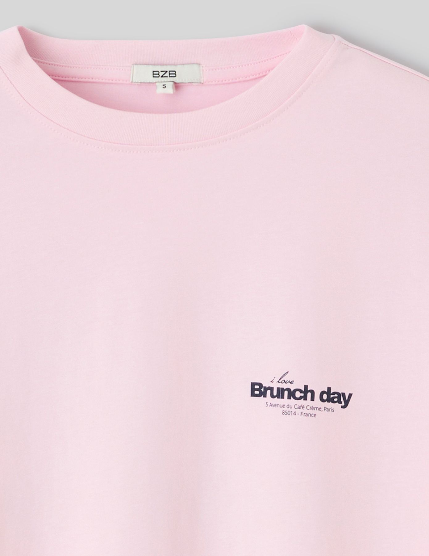 T-shirt imprim&eacute; manches courtes