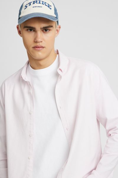 Chemise unie ajustée