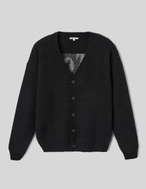 Cardigan jacquard dos