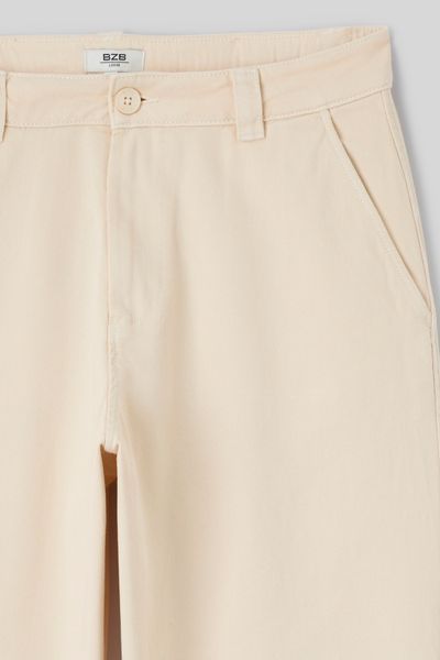 Pantalon chino twill large