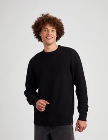 Pull matière fantaisie