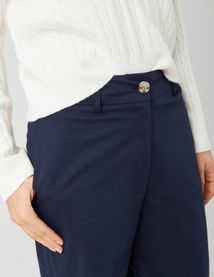 Pantalon city avec des revers