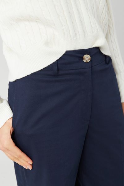 Pantalon city avec des revers