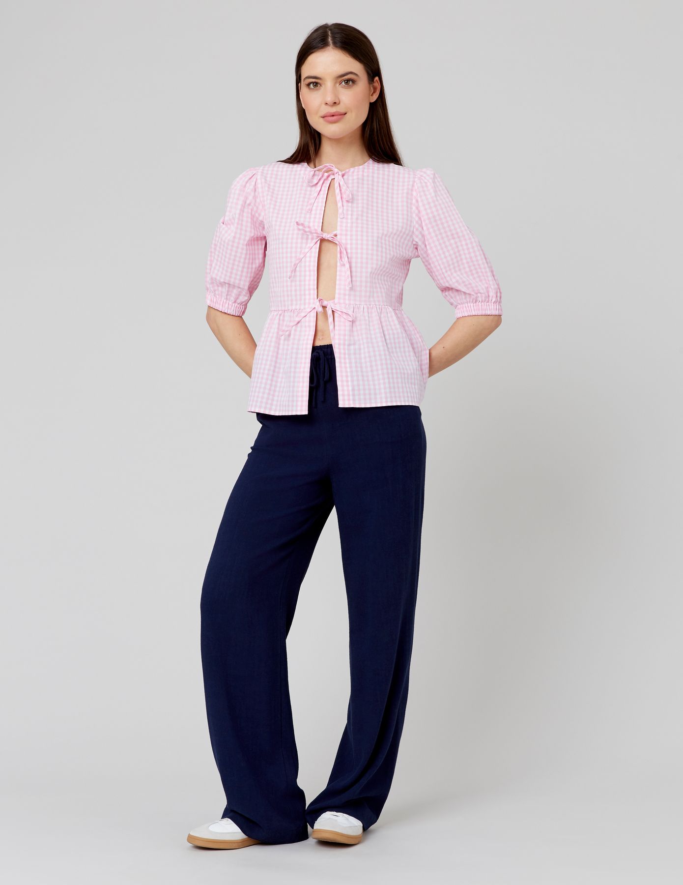 Blouse à nouer