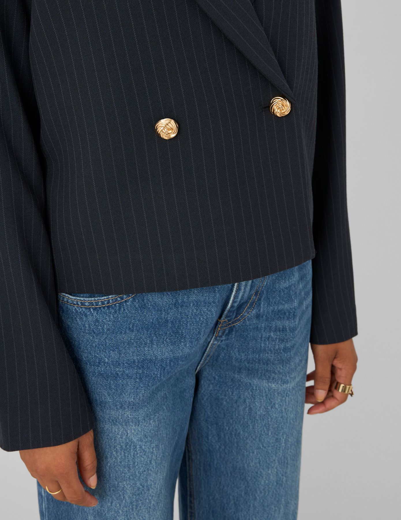 Blazer court ray&eacute;