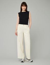 Pantalon fluide à pinces