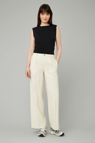 Pantalon fluide à pinces