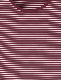 T-shirt ray&eacute; manches longues