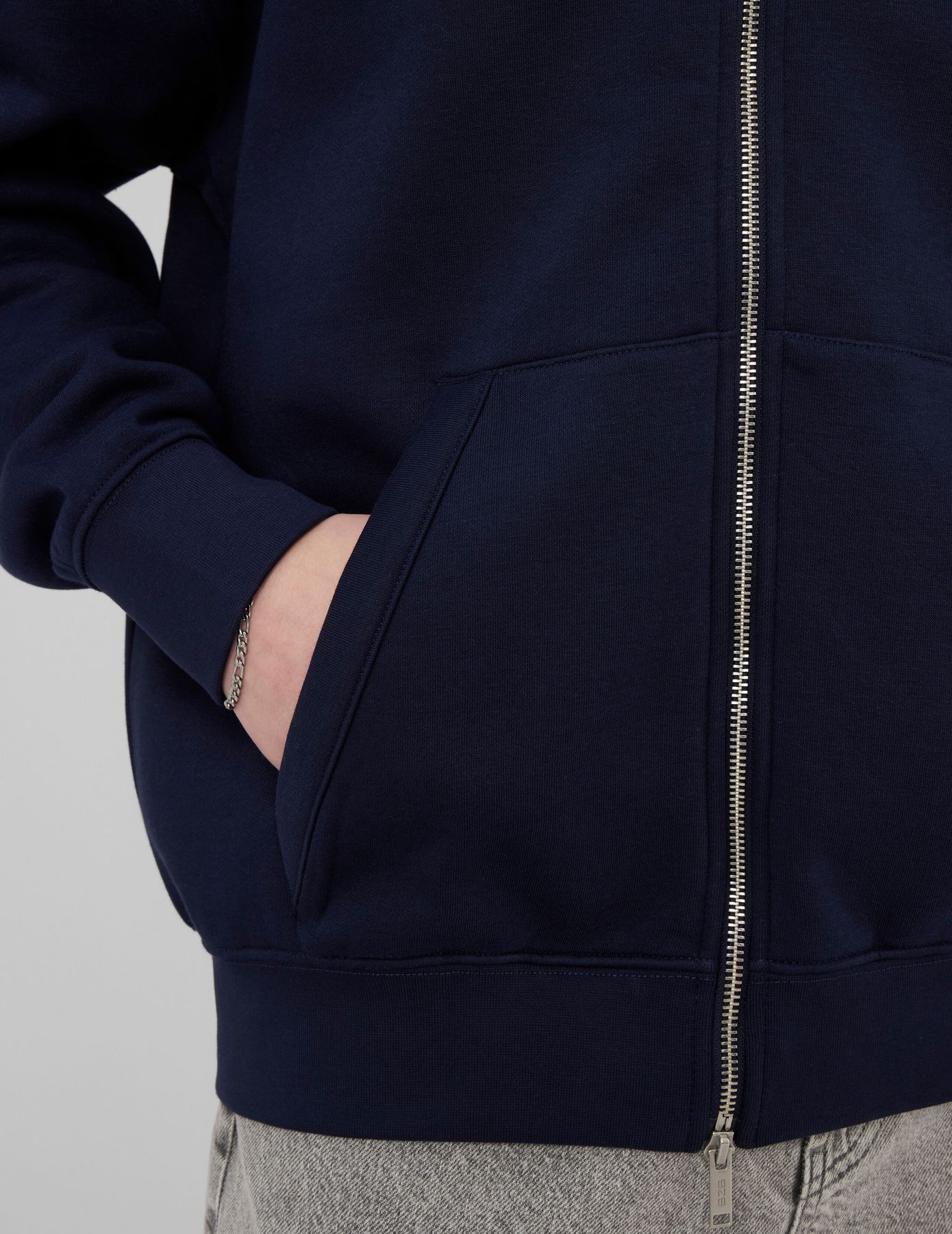 Sweat zipp&eacute; ouverture double