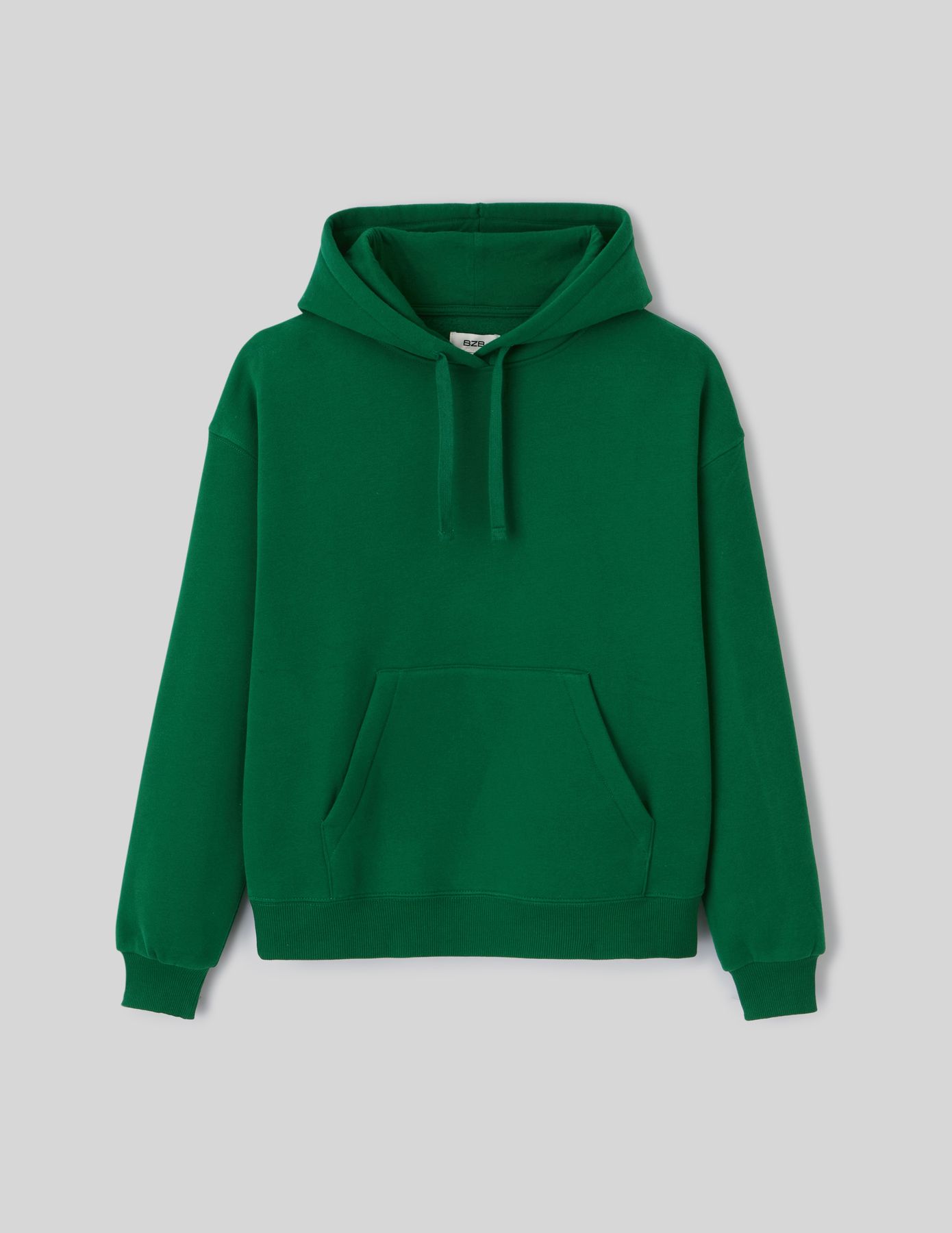 Sweat col capuche uni